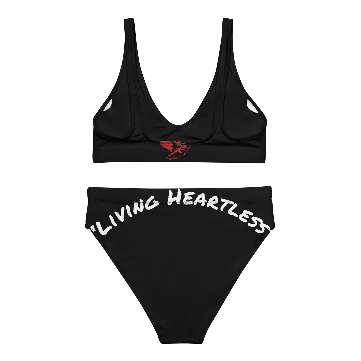 Big R&h(Rules breaks, Hearts too) high-waisted bikini