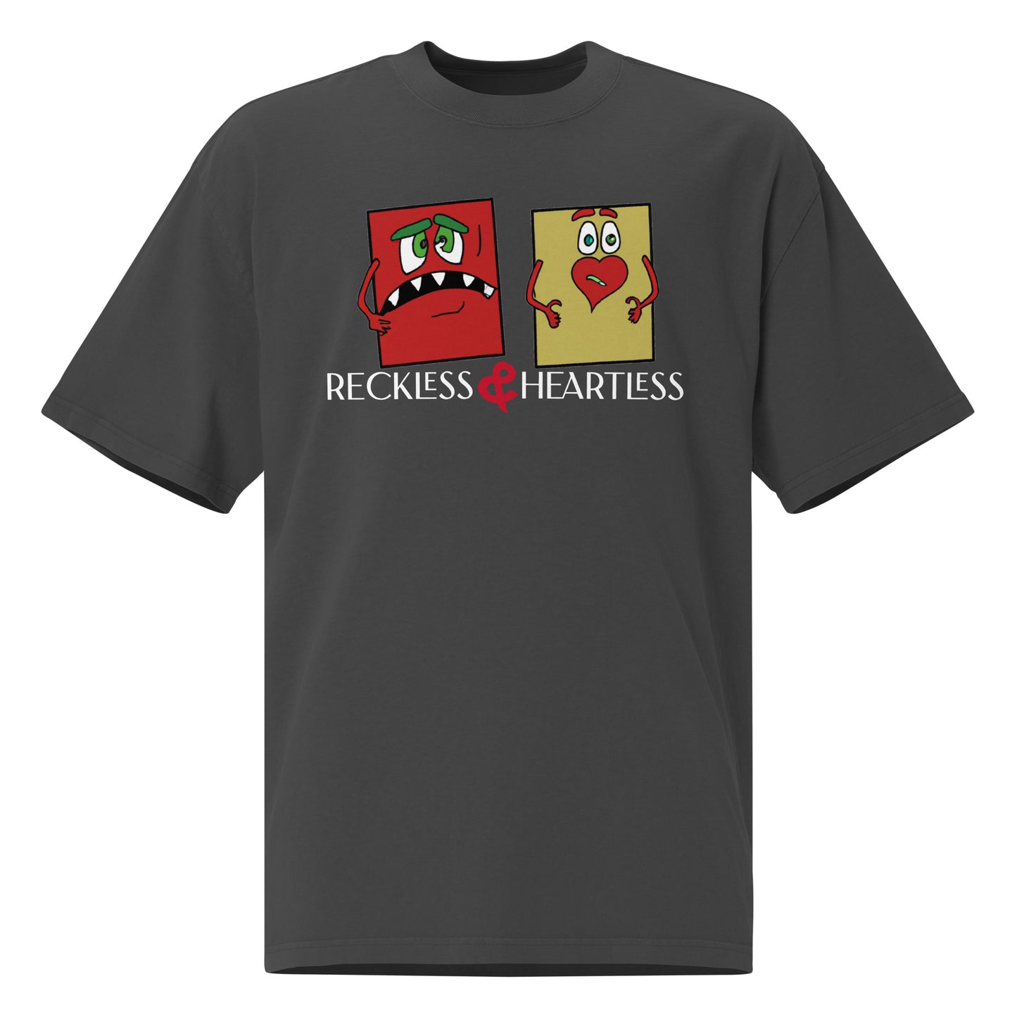 Big R&h(Reckless&Heartless) Oversized t-shirt